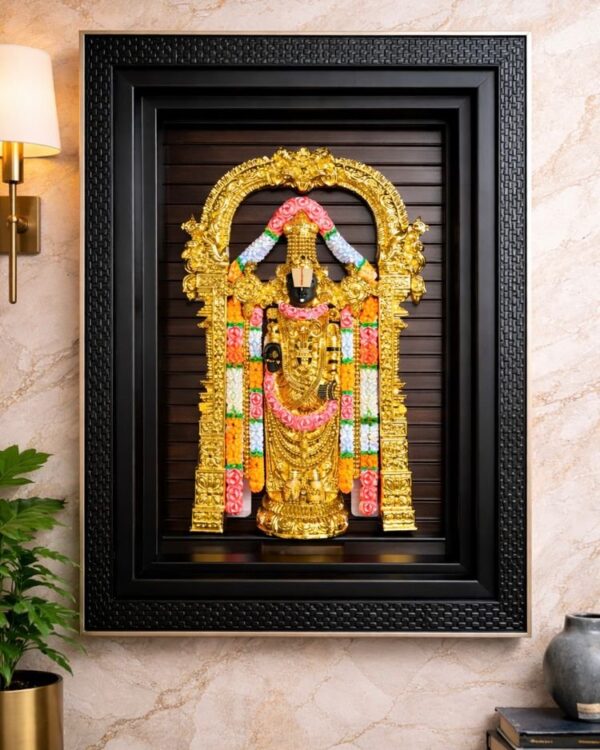 Lord Tirumala Balaji Darshan Heritage Frame