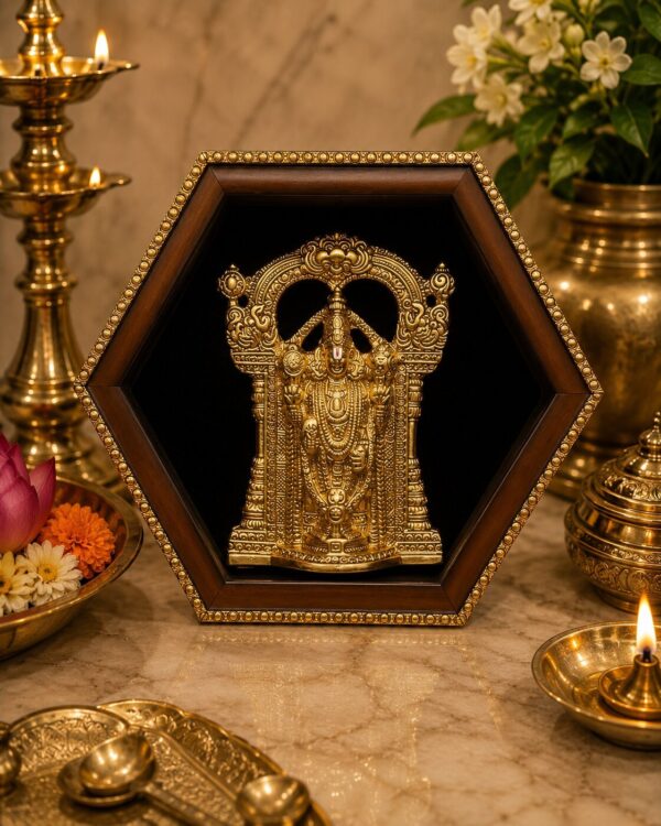 Lord Balaji Suvarna Darshan - A Hexagon Shaped Divine Sanctum
